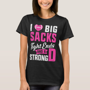 T-shirt J'Aime Les Grands Sacs, Les Extrémités Serrées Et