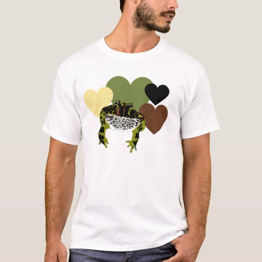 T-shirt J'aime les grenouilles (Devant)