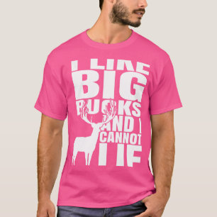 T-shirt J'Aime Les Gros Bucks Et Je Ne Peux Pas Mentionner
