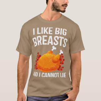 T-shirt J'Aime Les Gros Seins Et Je Ne Peux Pas Mentir