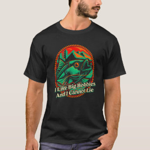 T-shirt J'aime les grosses bobines  Humour pêche à la mouc