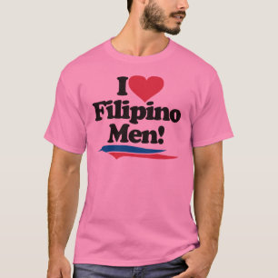 T-shirt J'aime les hommes philippins