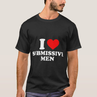 T-shirt J'aime les hommes soumis J'aime les hommes soumis