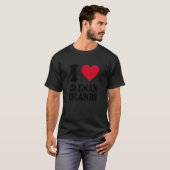 T-shirt J'aime les îles Caïmans (Devant entier)