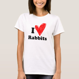 T-shirt J'aime les lapins