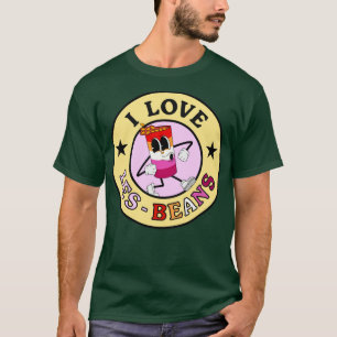 T-shirt J'aime les LesBeans drôle de jeu de mots lesbien