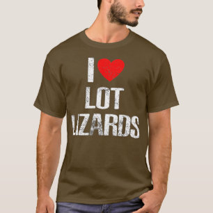 T-shirt J'Aime Les Lizards Lot