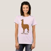 T-shirt J'Aime Les Llamas ! (Devant entier)