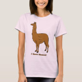 T-shirt J'Aime Les Llamas ! (Devant)