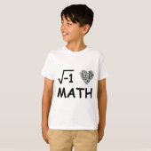 T-shirt J'aime les maths (Devant entier)