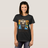 T-shirt J'aime les matins Bear Coffee (Devant entier)