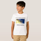 T-Shirt - J'aime les modèles d'avions! avec le nom (Devant entier)