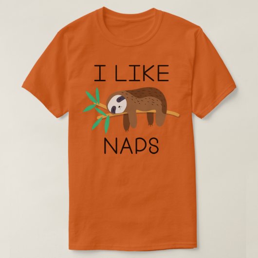 T-shirt J'Aime Les Naps 1 (Design devant)
