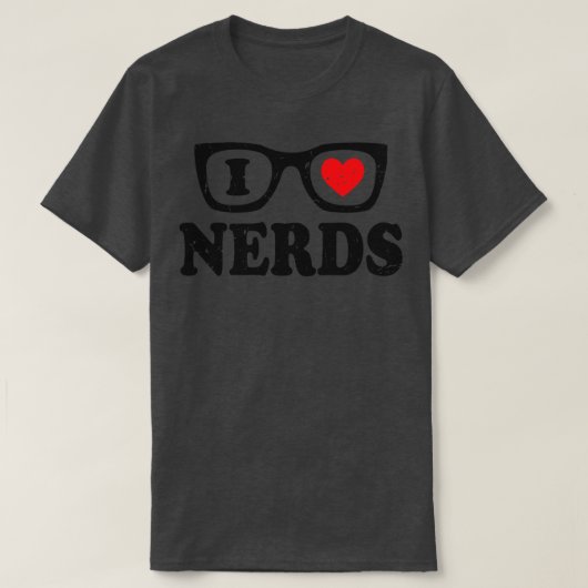 T-shirt J'Aime Les Nerds (Design devant)