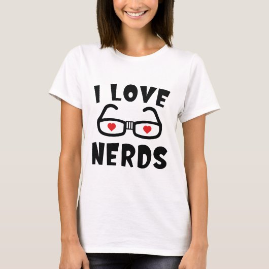 T-shirt J'Aime Les Nerds (Devant)