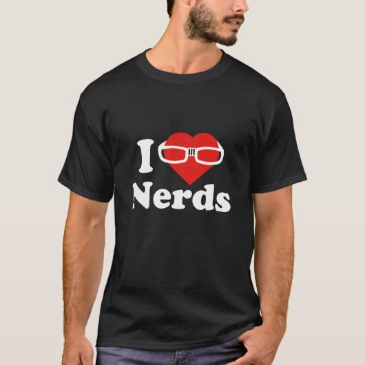 T-shirt J'Aime Les Nerds (Devant)