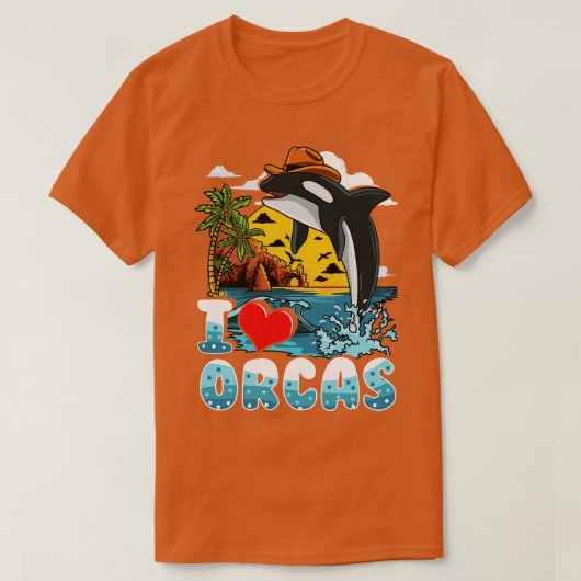 T-shirt J'Aime Les Orques (Design devant)
