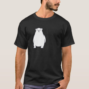 T-shirt J'Aime Les Ours Polaires Et Peut-Être 3 Personnes