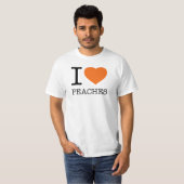 T-SHIRT J'AIME LES PEACHES (Devant entier)