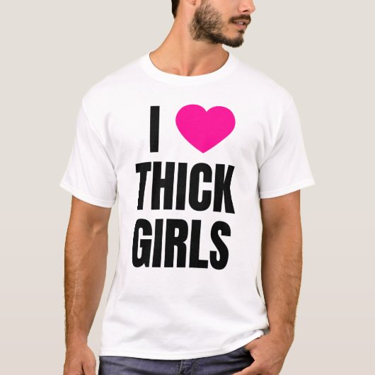 T-shirt J'aime les petites filles (Devant)