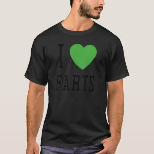 T-shirt J'Aime Les Peurs Du Coeur J'Aime Les Pâtes Au Loin