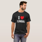 T-shirt J'Aime Les Plumérias (Devant entier)