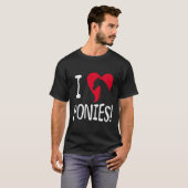 T-shirt J'aime les poneys (Devant entier)