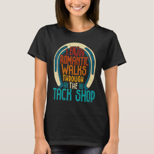 T-shirt J'aime les promenades romantiques à travers le che