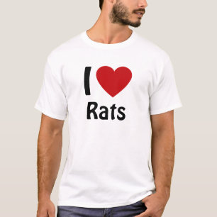 T-shirt J'aime les rats