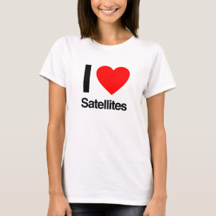 T-shirt j'aime les satellites