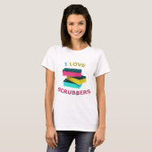 T-shirt J'aime les scintistes (Devant entier)