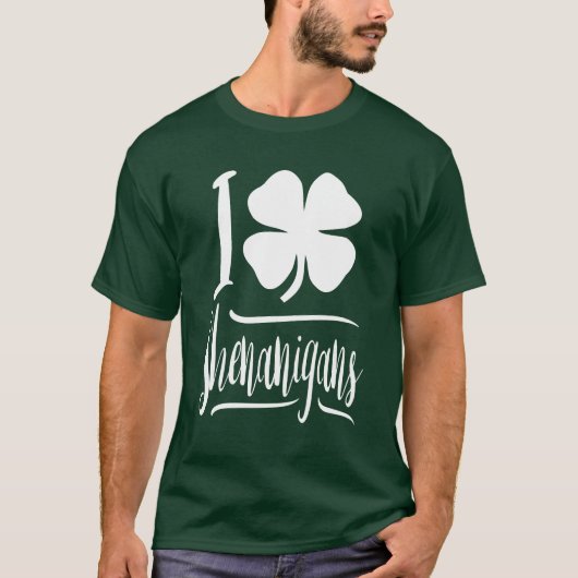 T-shirt J'Aime Les Shenanigans (Devant)