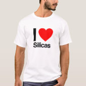 T-shirt j'aime les silices (Devant)