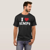 T-shirt J'aime les Simps (Devant entier)