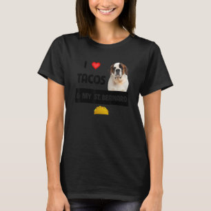 T-shirt J'aime les tacos et la nourriture mexicaine de mon