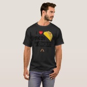 T-shirt J'Aime Les Tacos Et Le Cricket La Famille Alimenta (Devant entier)