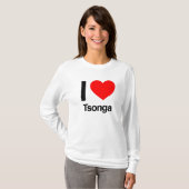 T-shirt j'aime les tonga (Devant entier)