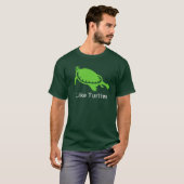 T-shirt J'aime les tortues (Devant entier)