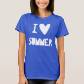 T-shirt J'aime l'été (Devant)