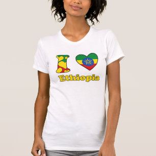 T-shirt J'aime l'Éthiopie