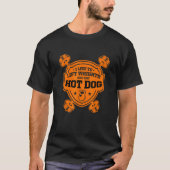 T-shirt J'Aime Lever Les Poids Et Manger Chaud Chien Foodi (Devant)