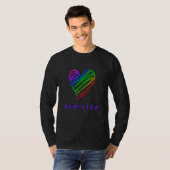 T-shirt J'aime l'exercice (Devant entier)