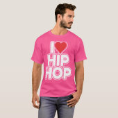 T-shirt J'aime l'Hip hop (Devant entier)