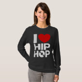 T-shirt J'aime l'Hip hop (Devant entier)