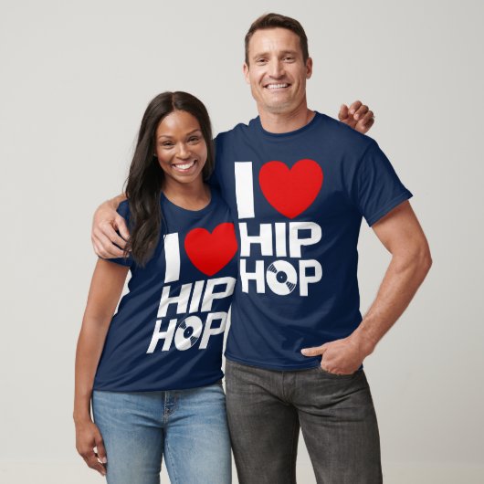 T-shirt J'aime l'Hip hop (Unisexe)
