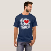 T-shirt J'aime l'Hip hop (Devant entier)