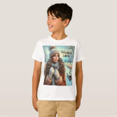 T-shirt J'aime l'hiver (Devant entier)