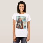 T-shirt J'aime l'hiver (Devant entier)