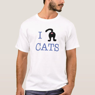 T-shirt J'aime l'humour mignon de bout unisexe de chemise