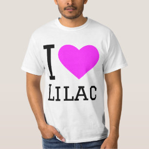 T-shirt J'aime lilac